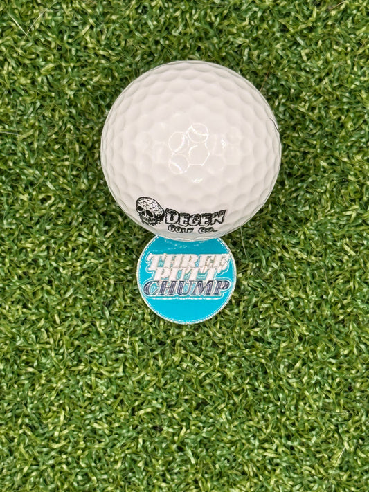 Three Putt Chump Ball Marker
