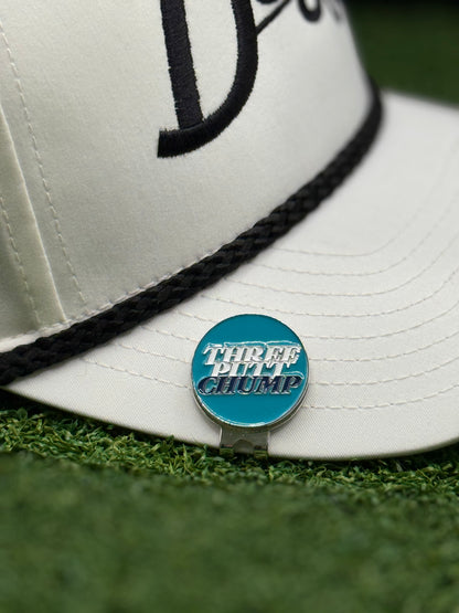 Three Putt Chump Ball Marker W/ Magnetic Hat Clip