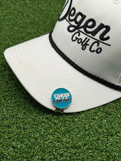 Three Putt Chump Ball Marker W/ Magnetic Hat Clip