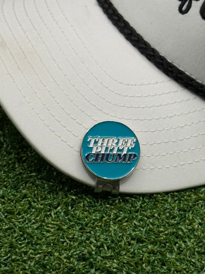 Three Putt Chump Ball Marker W/ Magnetic Hat Clip
