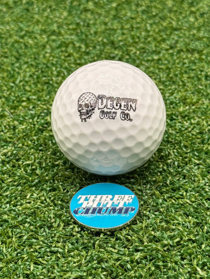Three Putt Chump Ball Marker