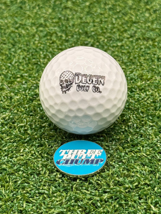 Three Putt Chump Ball Marker