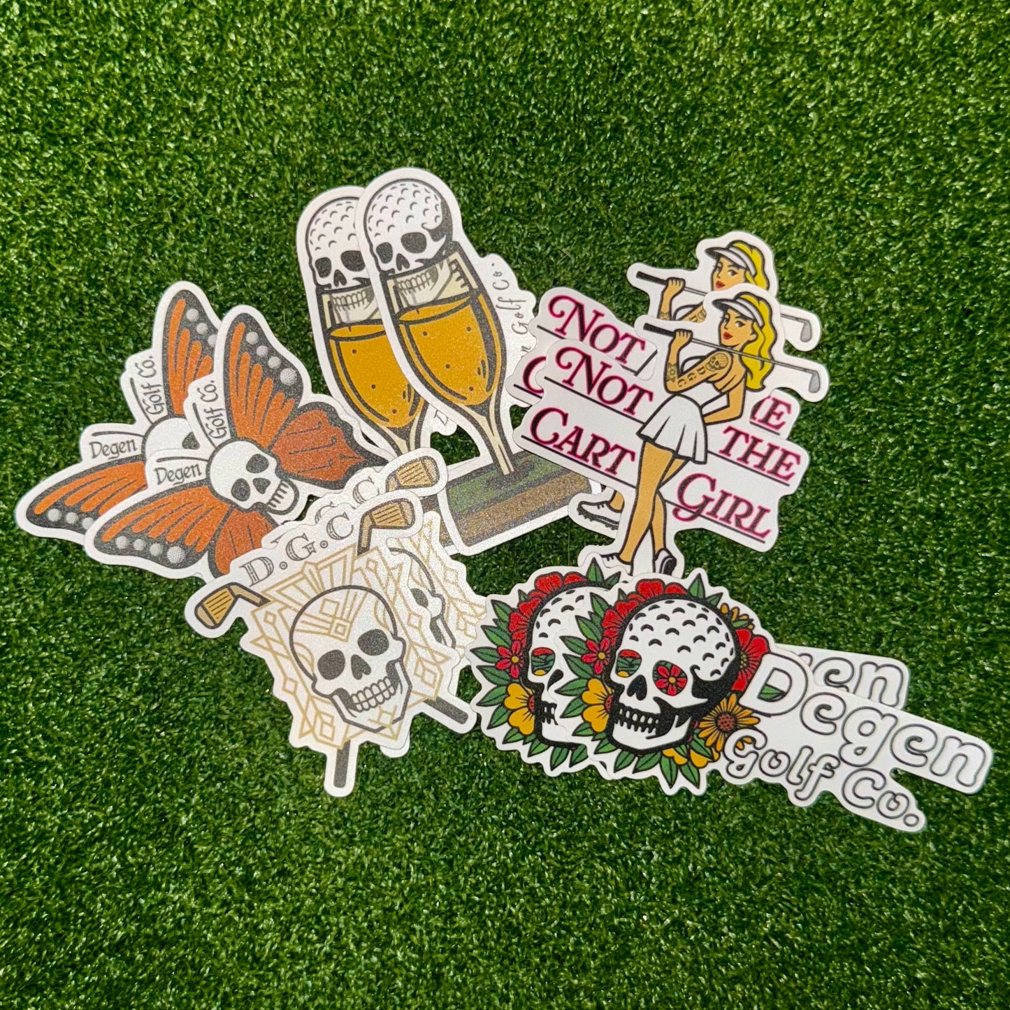 Degen Ladies Sticker Pack