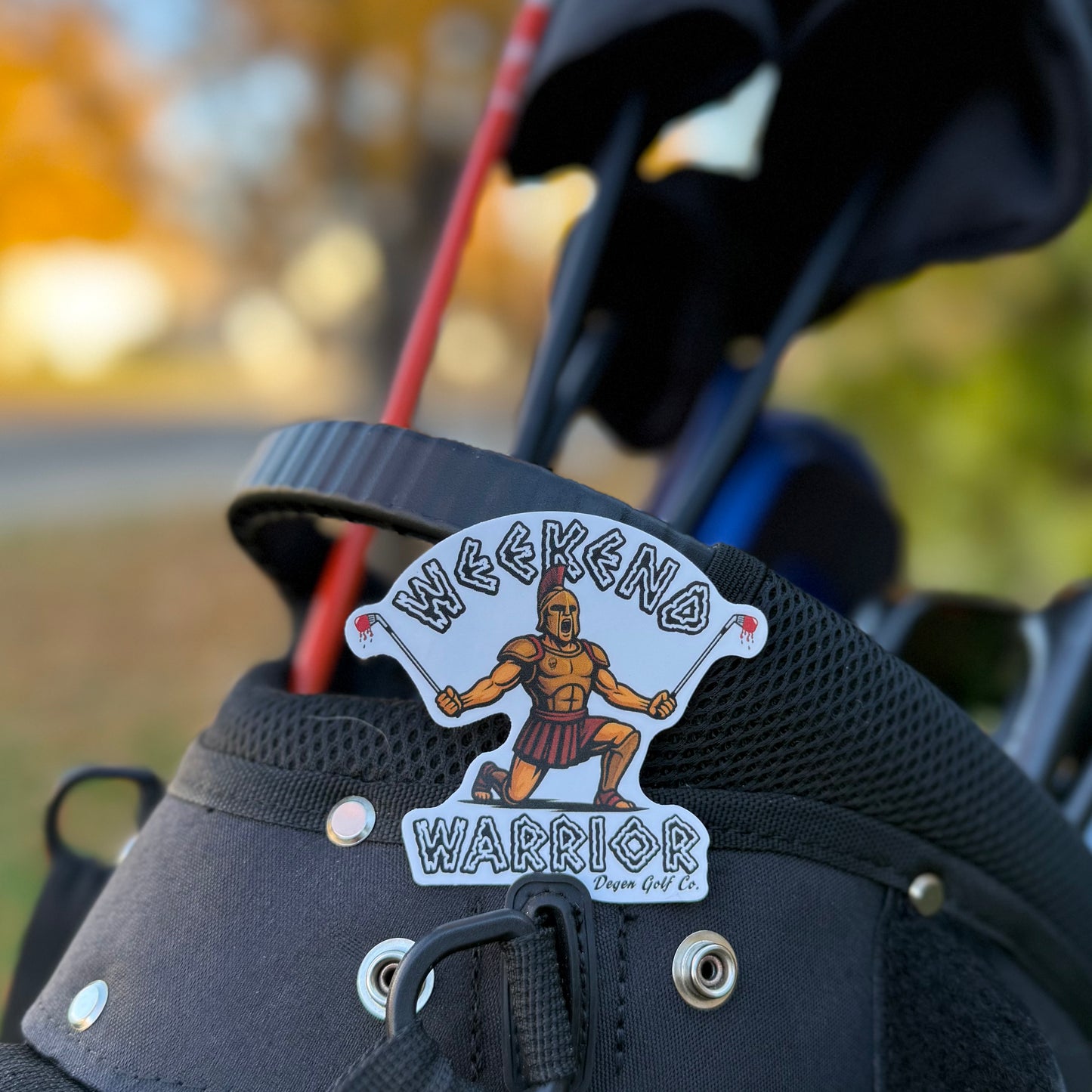 Weekend Warrior Sticker