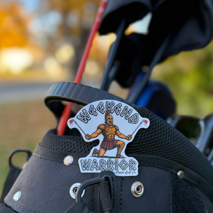 Weekend Warrior Sticker