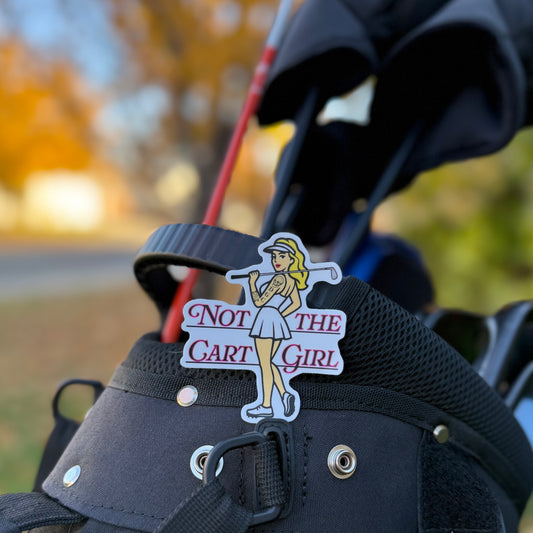 Not the Cart Girl Sticker