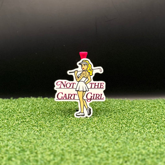 Not the Cart Girl Sticker