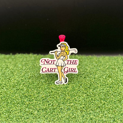 Not the Cart Girl Sticker