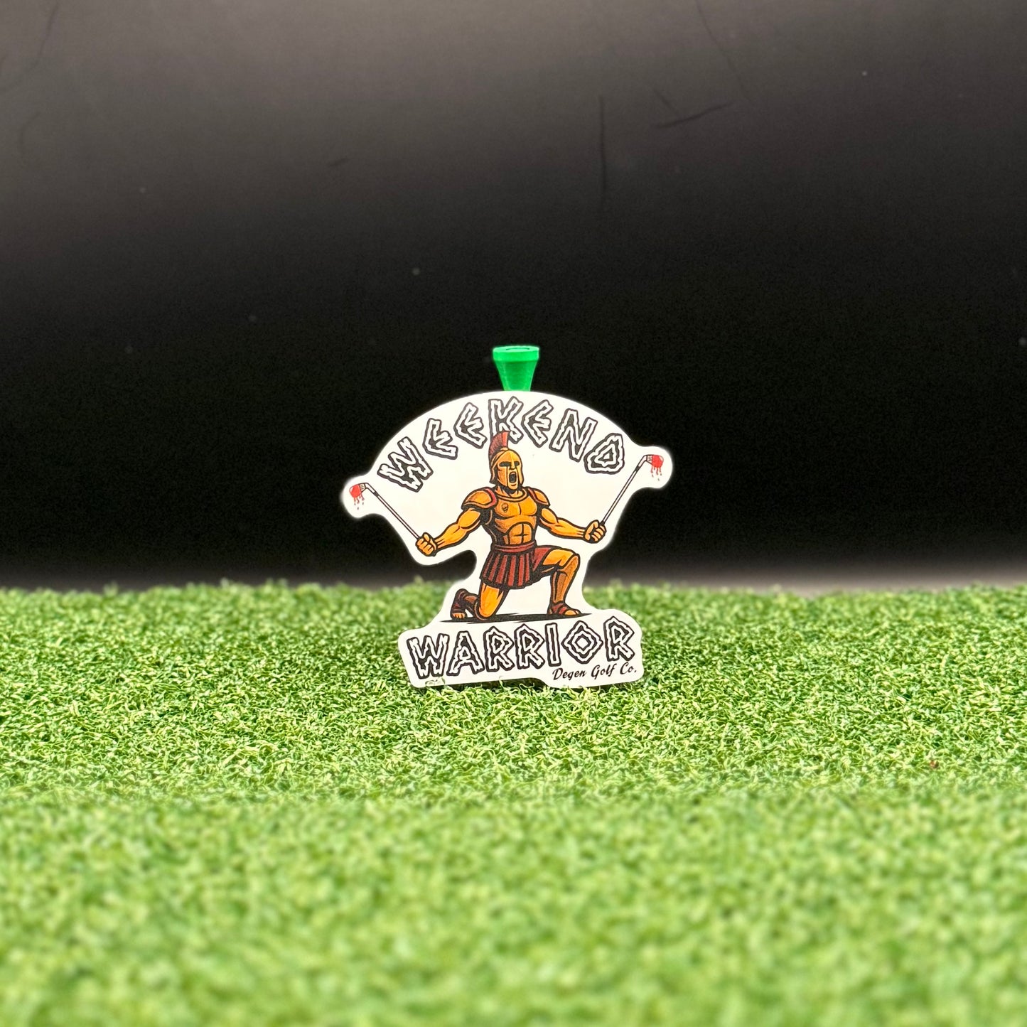 Weekend Warrior Sticker