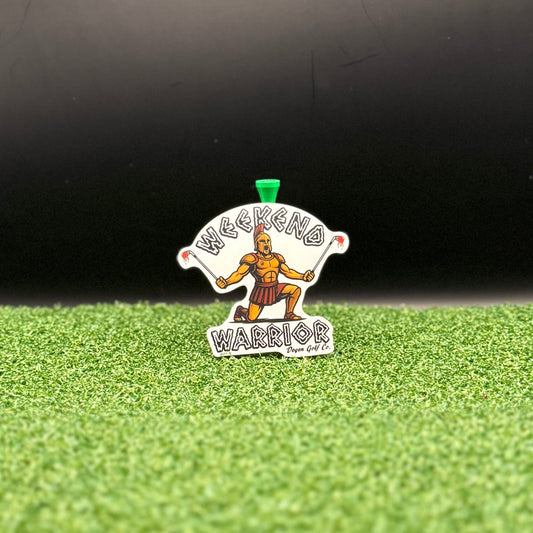 Weekend Warrior Sticker