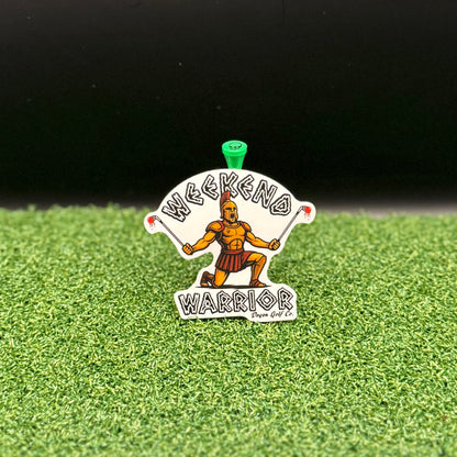 Weekend Warrior Sticker